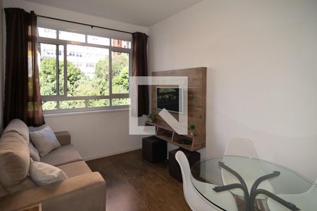 Sala de apartamento para alugar com 1 quarto, 44m² em Bela Vista, São Paulo