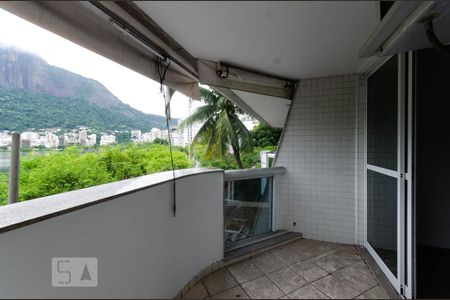 Varanda da Sala de apartamento à venda com 2 quartos, 70m² em Lagoa, Rio de Janeiro