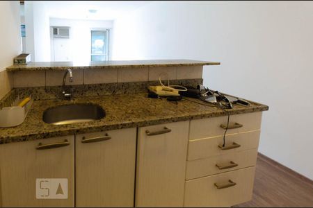 Cozinha americana de apartamento à venda com 2 quartos, 70m² em Lagoa, Rio de Janeiro