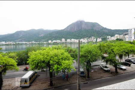 Vista externa da varanda da sala de apartamento à venda com 2 quartos, 70m² em Lagoa, Rio de Janeiro