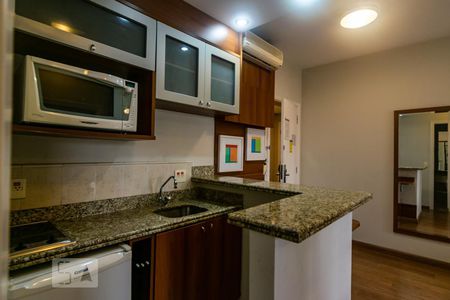 Cozinha de kitnet/studio para alugar com 1 quarto, 40m² em Santa Paula, São Caetano do Sul