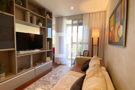 Sala de apartamento para alugar com 1 quarto, 45m² em Tamboré, Santana de Parnaíba