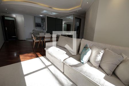 Sala de apartamento à venda com 3 quartos, 100m² em Vila Metalúrgica, Santo André