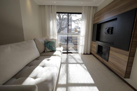 Sala de apartamento à venda com 3 quartos, 100m² em Vila Metalúrgica, Santo André