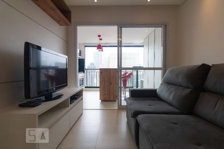 Sala de apartamento para alugar com 1 quarto, 38m² em Vila Cordeiro, São Paulo