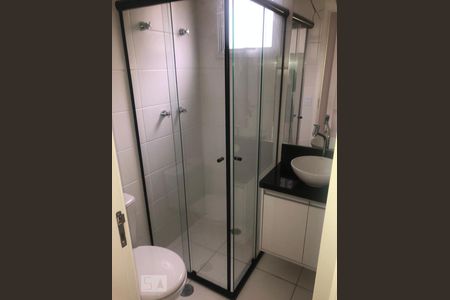 Banheiro de apartamento à venda com 2 quartos, 47m² em Jardim Monte Alegre, Taboão da Serra