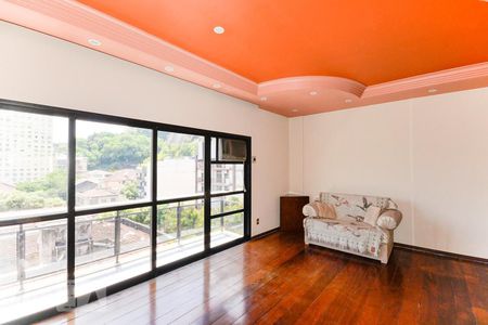 Sala de apartamento à venda com 3 quartos, 119m² em Tijuca, Rio de Janeiro