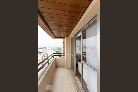 Sacada da sala de apartamento à venda com 3 quartos, 158m² em Vila Suzana, São Paulo