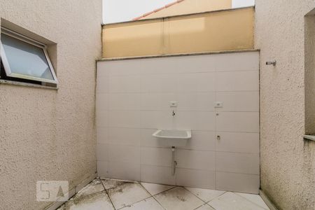 Área de Serviço de apartamento para alugar com 2 quartos, 50m² em Vila Junqueira, Santo André
