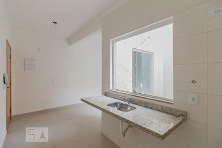 Cozinha de apartamento para alugar com 2 quartos, 50m² em Vila Junqueira, Santo André