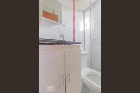 Banheiro de apartamento à venda com 2 quartos, 48m² em Novo Eldorado, Contagem