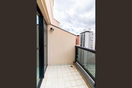 Varanda da Sala de apartamento para alugar com 2 quartos, 52m² em Itaim Bibi, São Paulo