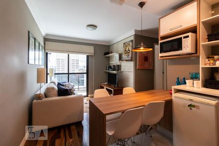 Sala de apartamento para alugar com 2 quartos, 52m² em Itaim Bibi, São Paulo