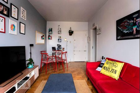 Sala de apartamento à venda com 2 quartos, 76m² em Vila Romana, São Paulo
