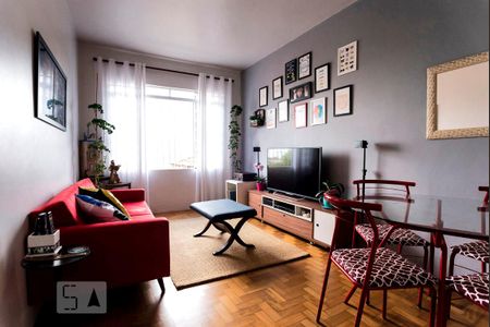 Sala de apartamento à venda com 2 quartos, 76m² em Vila Romana, São Paulo