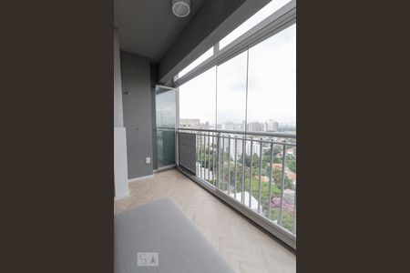Varanda de kitnet/studio para alugar com 1 quarto, 37m² em Sumarezinho, São Paulo