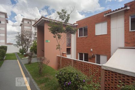 Fachada do prédio  de casa de condomínio à venda com 2 quartos, 62m² em Vila Ipê, Campinas