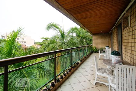Varanda da Sala de apartamento para alugar com 3 quartos, 170m² em Recreio dos Bandeirantes, Rio de Janeiro
