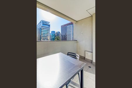 Studio à venda com 30m², 1 quarto e 1 vagaVaranda