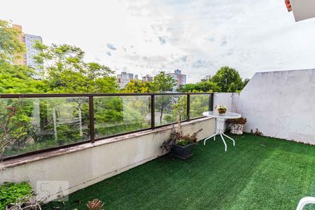 varanda de apartamento para alugar com 1 quarto, 64m² em Menino Deus , Porto Alegre