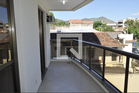 varanda Sala de apartamento para alugar com 2 quartos, 68m² em Méier, Rio de Janeiro