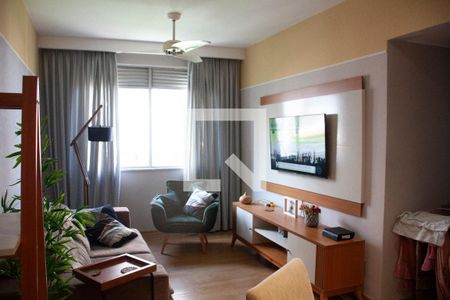 Sala de apartamento para alugar com 2 quartos, 55m² em Pitangueiras, Rio de Janeiro