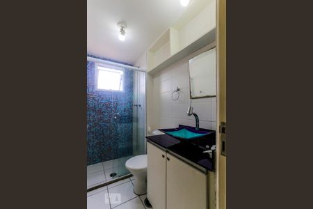 Banheiro de apartamento à venda com 2 quartos, 46m² em Jardim Celeste, São Bernardo do Campo