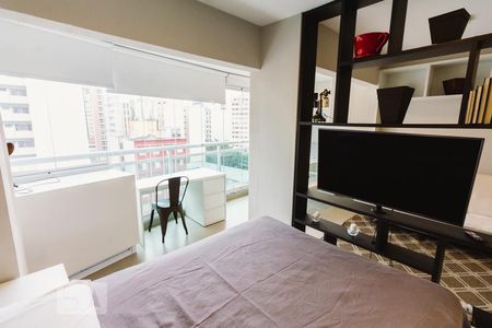 Quarto de apartamento à venda com 1 quarto, 33m² em Barra Funda, São Paulo