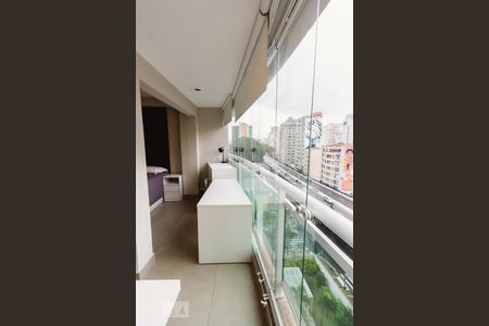 Varanda de apartamento à venda com 1 quarto, 33m² em Barra Funda, São Paulo