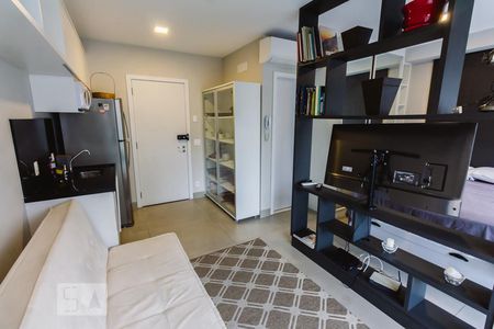 Sala de apartamento à venda com 1 quarto, 33m² em Barra Funda, São Paulo