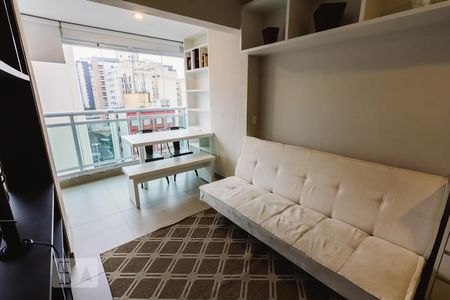 Sala de apartamento à venda com 1 quarto, 33m² em Barra Funda, São Paulo