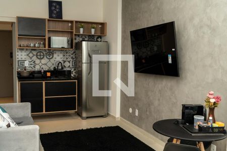 Cozinha de kitnet/studio para alugar com 1 quarto, 30m² em Centro, Rio de Janeiro