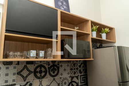 Studio para alugar com 30m², 1 quarto e sem vagaCozinha