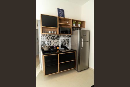 Cozinha de kitnet/studio para alugar com 1 quarto, 30m² em Centro, Rio de Janeiro