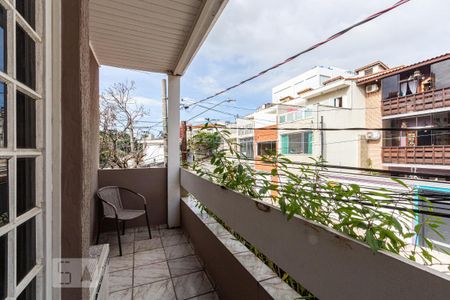 Varanda da Suíte 1 de casa para alugar com 3 quartos, 130m² em Vila Sônia, São Paulo