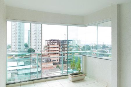 Varanda da Sala de apartamento para alugar com 3 quartos, 98m² em Parque Amazônia, Goiânia