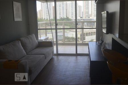 Sala de apartamento à venda com 2 quartos, 61m² em Vila Andrade, São Paulo