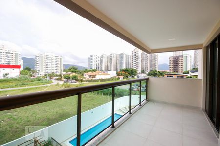 Varanda de apartamento à venda com 2 quartos, 74m² em Recreio dos Bandeirantes, Rio de Janeiro