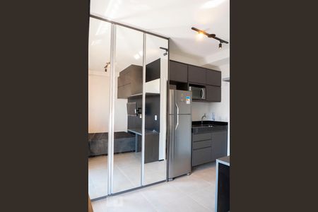 Studio para alugar com 21m², 1 quarto e sem vagaQuarto e Cozinha