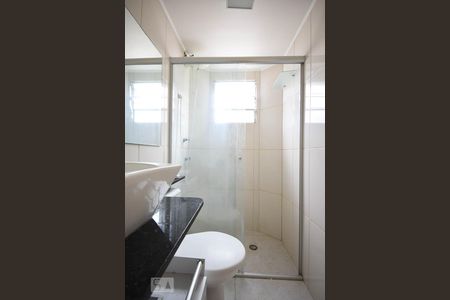 Banheiro de apartamento à venda com 2 quartos, 48m² em Paraisópolis, São Paulo