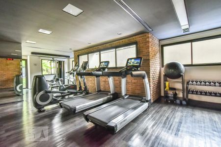 Apartamento para alugar com 35m², 1 quarto e 1 vaga Apartamento para alugar com 35m², 1 quarto e 1 vagaAcademia