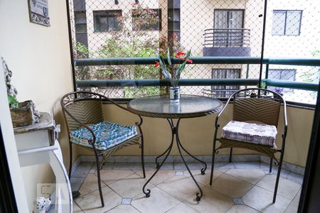 Varanda da Sala de apartamento à venda com 3 quartos, 104m² em Vila Monte Alegre, São Paulo