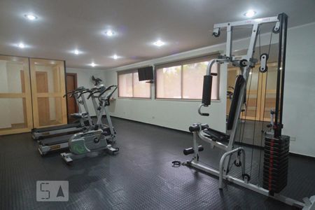 Apartamento para alugar com 181m², 4 quartos e 3 vagas Apartamento para alugar com 181m², 4 quartos e 3 vagasÁrea comum - Academia