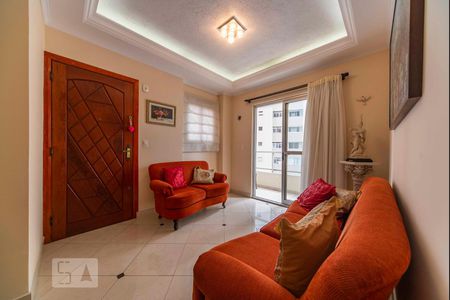 Sala de apartamento para alugar com 3 quartos, 91m² em Vila Gilda, Santo André