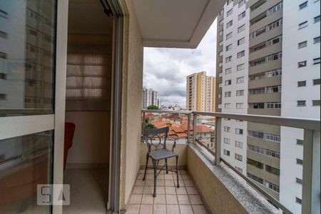 Varanda da Sala de apartamento para alugar com 3 quartos, 91m² em Vila Gilda, Santo André