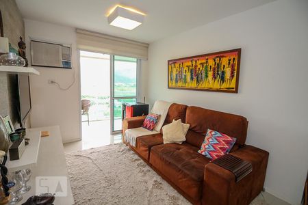 Sala de apartamento para alugar com 2 quartos, 65m² em Recreio dos Bandeirantes, Rio de Janeiro