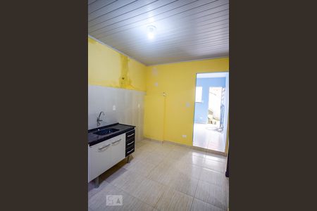 Cozinha de casa para alugar com 1 quarto, 31m² em Olímpico, São Caetano do Sul