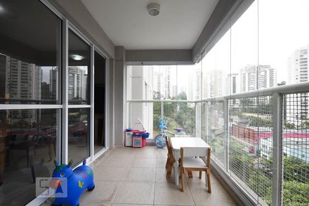 Varanda de apartamento para alugar com 3 quartos, 106m² em Vila Andrade, São Paulo