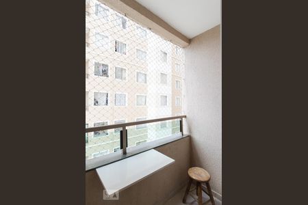 Varanda da sala de apartamento para alugar com 2 quartos, 50m² em Taboão, São Bernardo do Campo