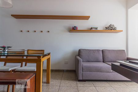 Sala de apartamento à venda com 2 quartos, 83m² em Cidade Jardim, Belo Horizonte